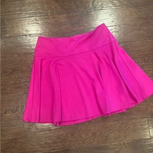 Lane Bryant Vibrant Pink Skater Skirt